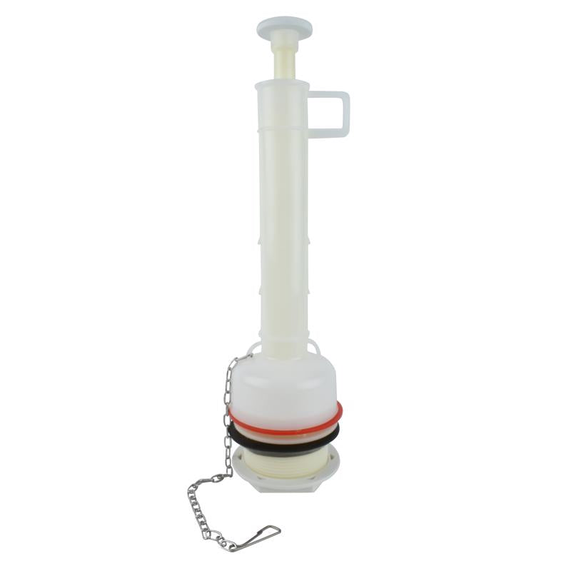 Plumb Pak Flush Valve White Plastic For Mansfield