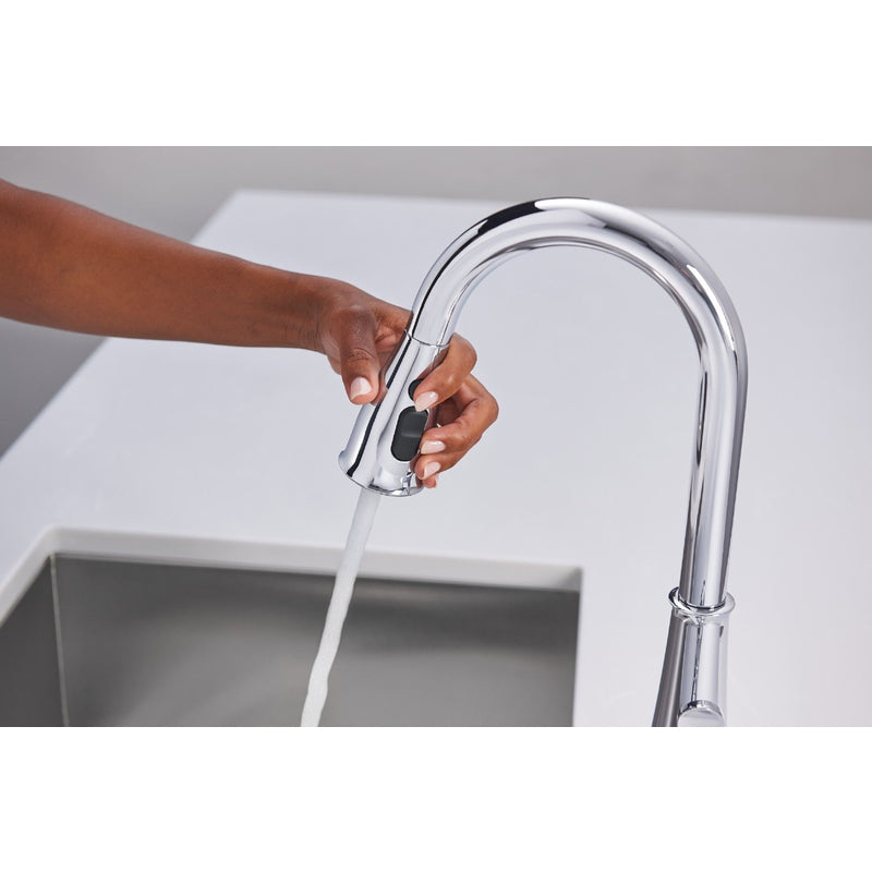 Moen Hadley One Handle Chrome Pull-Down Kitchen Faucet