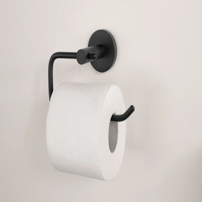 Moen Arlys Matte Black Toilet Paper Holder