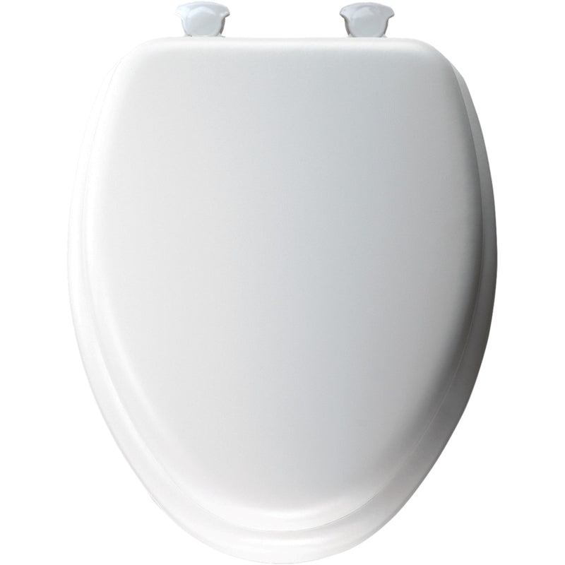 Bemis Elongated White Soft Toilet Seat