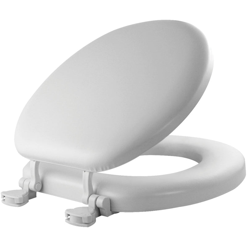 Bemis Round White Soft Toilet Seat