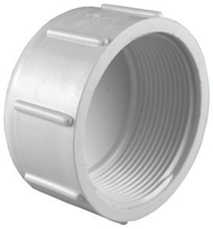 Charlotte Pipe Schedule 40 3 in. FPT PVC Cap 1 pk