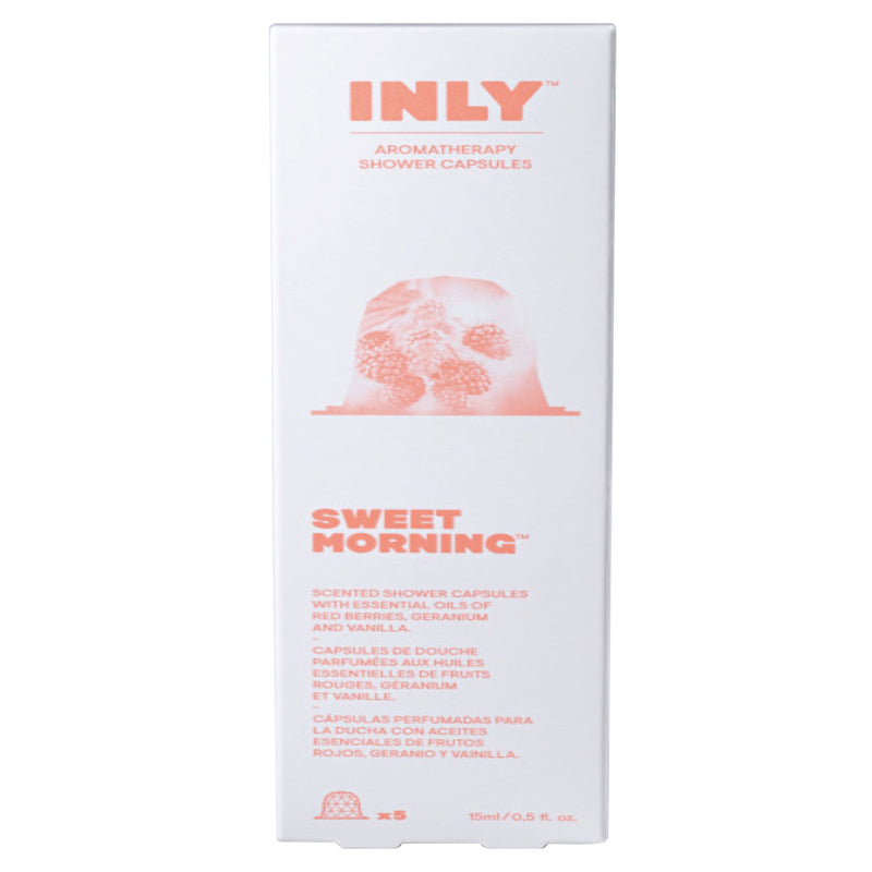 INLY Sweet Morning Aromatherapy Shower Capsules 0.5 oz 5 pk