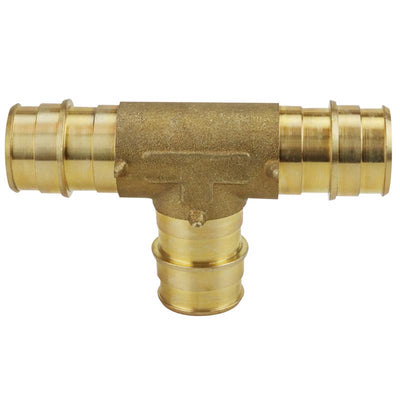 Apollo PEX-A 3/4 in. Expansion PEX in to X 3/4 in. D Barb Brass Tee