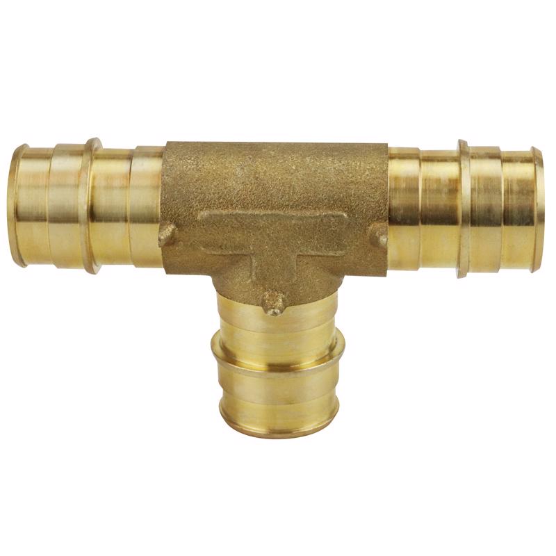 Apollo PEX-A 3/4 in. Expansion PEX in to X 3/4 in. D Barb Brass Tee