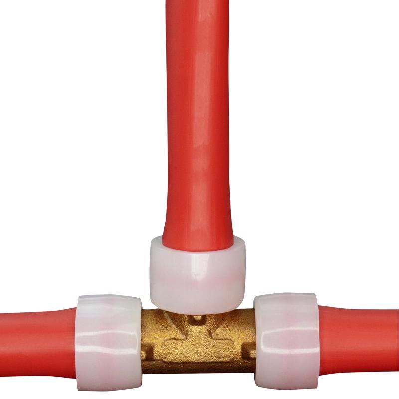 Apollo PEX-A 3/4 in. Expansion PEX in to X 3/4 in. D Barb Brass Tee