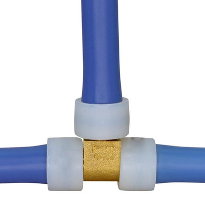 Apollo PEX-A 3/4 in. Expansion PEX in to X 3/4 in. D Barb Brass Tee