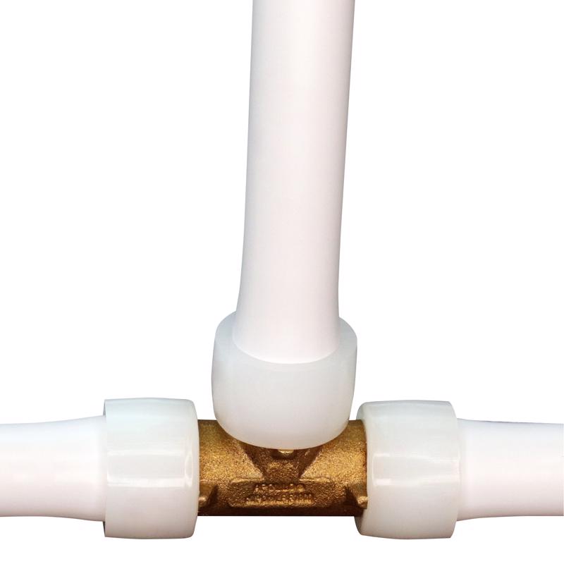 Apollo PEX-A 3/4 in. Expansion PEX in to X 3/4 in. D Barb Brass Tee