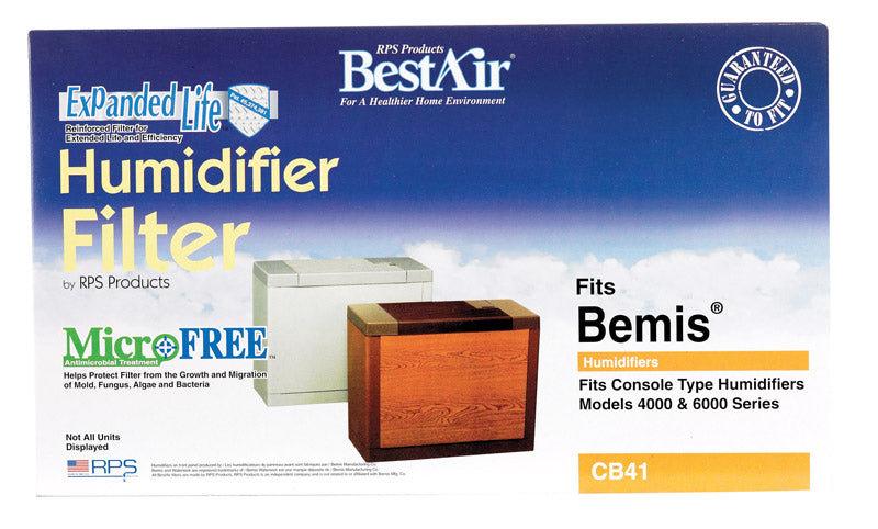 BestAir Humidifier Wick 1 pk For Fits for Essickair, Bemis and Aircare