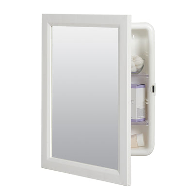 Zenith Products 22.38 in. H X 16.38 in. W X 5 in. D Rectangle Medicine Cabinet