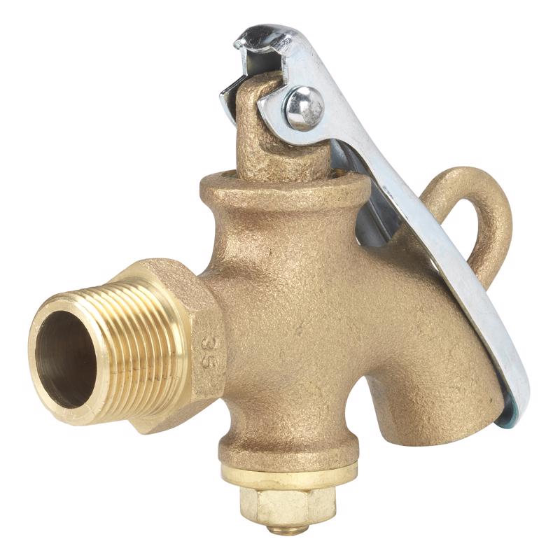 Homewerks Lockable 3/4 in. MIP X 3/4 in. Bronze Drum & Barrel Faucet