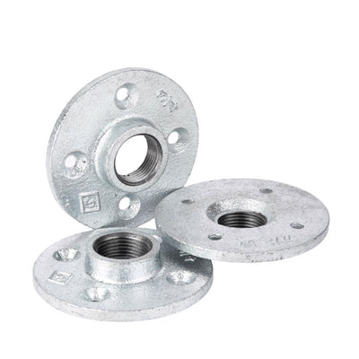 STZ Industries 2 in. FIP each Galvanized Malleable Iron Floor Flange