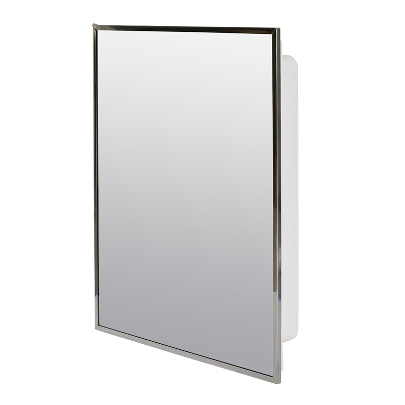 Zenith Products 20-1/8 in. H X 16-1/8 in. W X 3.25 in. D Rectangle Medicine Cabinet