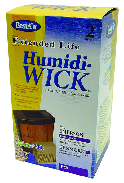 BestAir Humidifier Wick 2 pk For Fits for Essickair, Emerson and Moistair