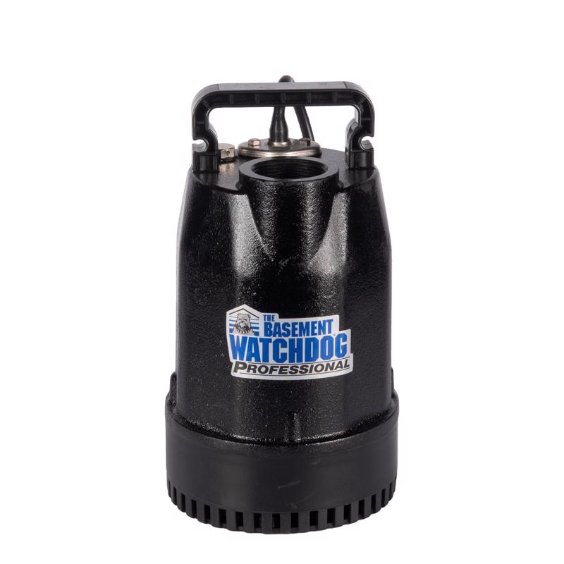 The Basement Watchdog 1/3 HP 3,720 gph Cast Iron Dual Reed Switch AC Backup Sump Pump