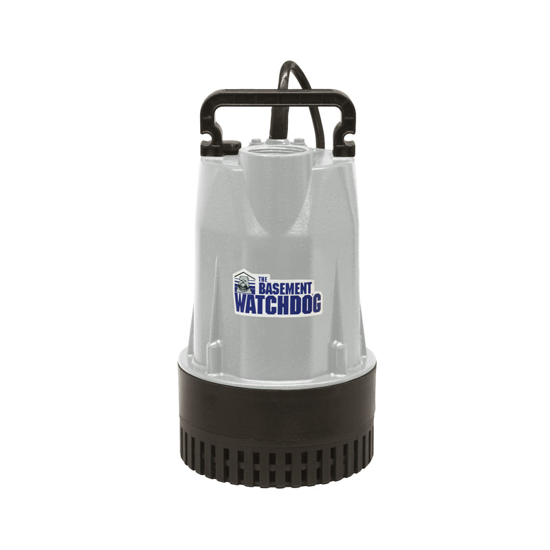 The Basement Watchdog Big Combo 1/2 HP 4,400 gph Cast Iron Dual Reed Switch AC Backup Sump Pump