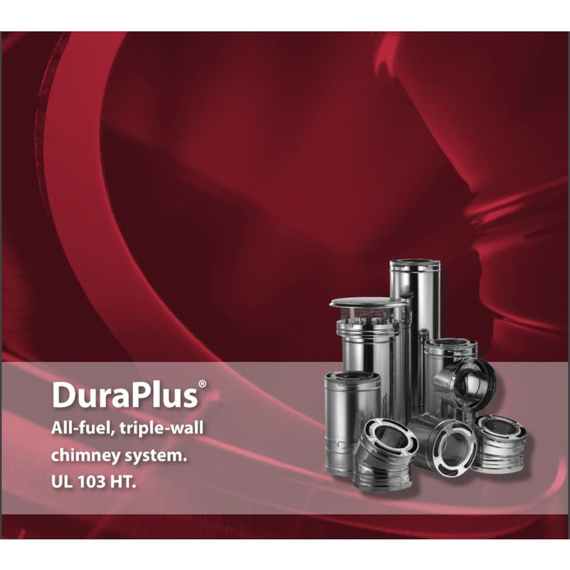 DuraVent DuraPlus 6 in. D X 6 in. D 30 deg Galvanized Steel Elbow Kit with Strap