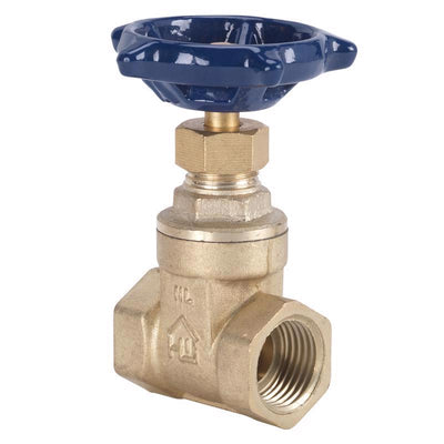 Homewerks 1 in. FIP Brass Gate Valve