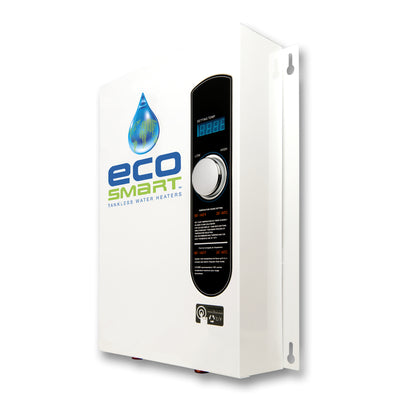 EcoSmart ECO 18 Electric Tankless Water Heater, 18 KW at 240 Volts with Patented Self Modulating Technology , 17 x 14 x 3.5