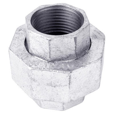 STZ Industries 2-1/2 in. FIP each X 2-1/2 in. D FIP each Galvanized Malleable Iron Union