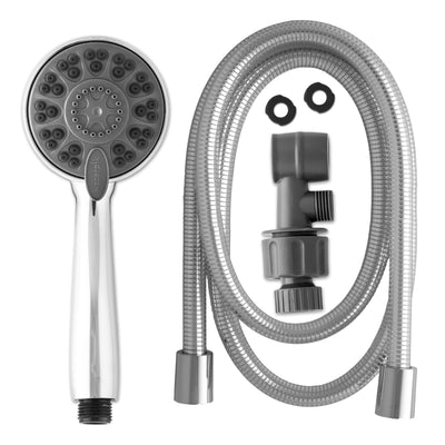 Waterpik EcoFlow Chrome 4 settings Showerhead 1.8 gpm