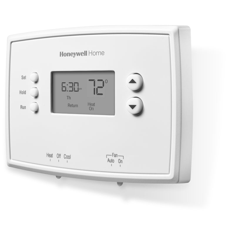 Honeywell Heating and Cooling Push Buttons Programmable Thermostat