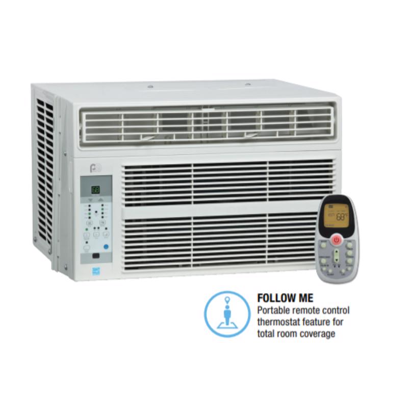 Perfect Aire 8000 BTU Window Air Conditioner w/Remote