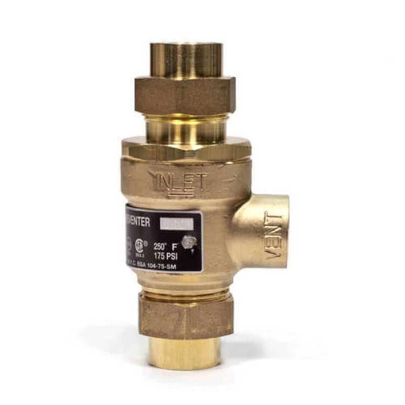 Watts 1/2 in. D X 1/2 in. D Brass Double Check Valve