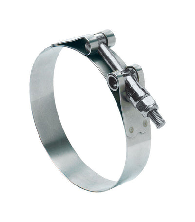 Ideal Tridon 2-3/8 in. 2-11/16 in. 238 Silver Hose Clamp Stainless Steel Band T-Bolt