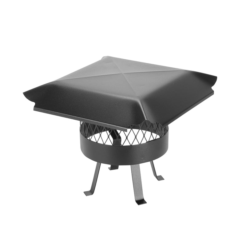 HY-C Draft King 10 in. Powder Coated Steel Chimney Cap