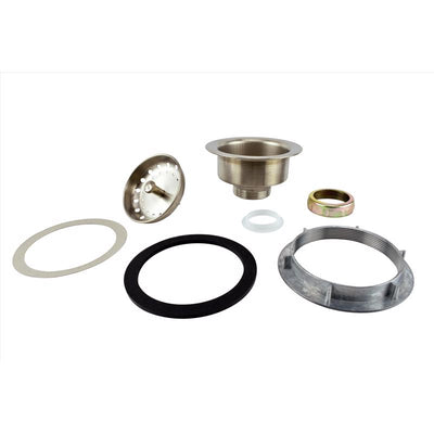 Keeney 3-1/2 in. Nickel Stainless Steel Sink Strainer