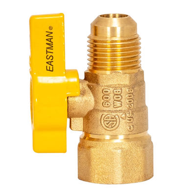 BrassCraft Magne Flo 1/2 in. Flare X 1/2 in. FIP Brass Gas Valve