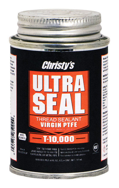 Christy's Ultra Seal White Thread Sealant For CPVC/PVC 4 oz