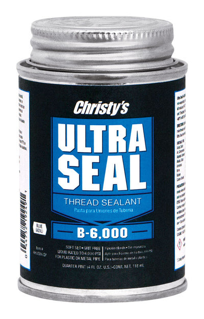 Christy's Ultra Seal Blue Thread Sealant For CPVC/PVC 4 oz