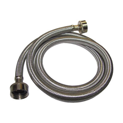 Plumb Pak 3/4 in. FHT X 3/4 in. D FHT 5 ft. Stainless Steel Washing Machine Hose