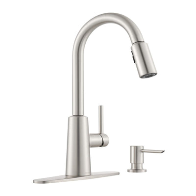 Moen Nori One Handle Stainless Steel Pull-Down Kitchen Faucet