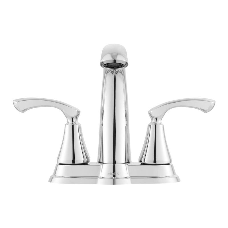 Moen Tiffin Chrome Bathroom Faucet 4 in.