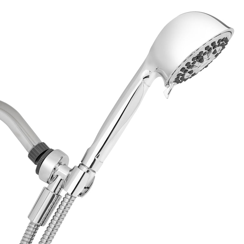 Waterpik PowerPulse Massage Chrome Chrome Seven settings Handheld Showerhead 1.8 gpm