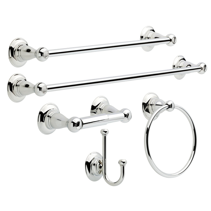 Delta Porter Chrome Silver Toilet Paper Holder