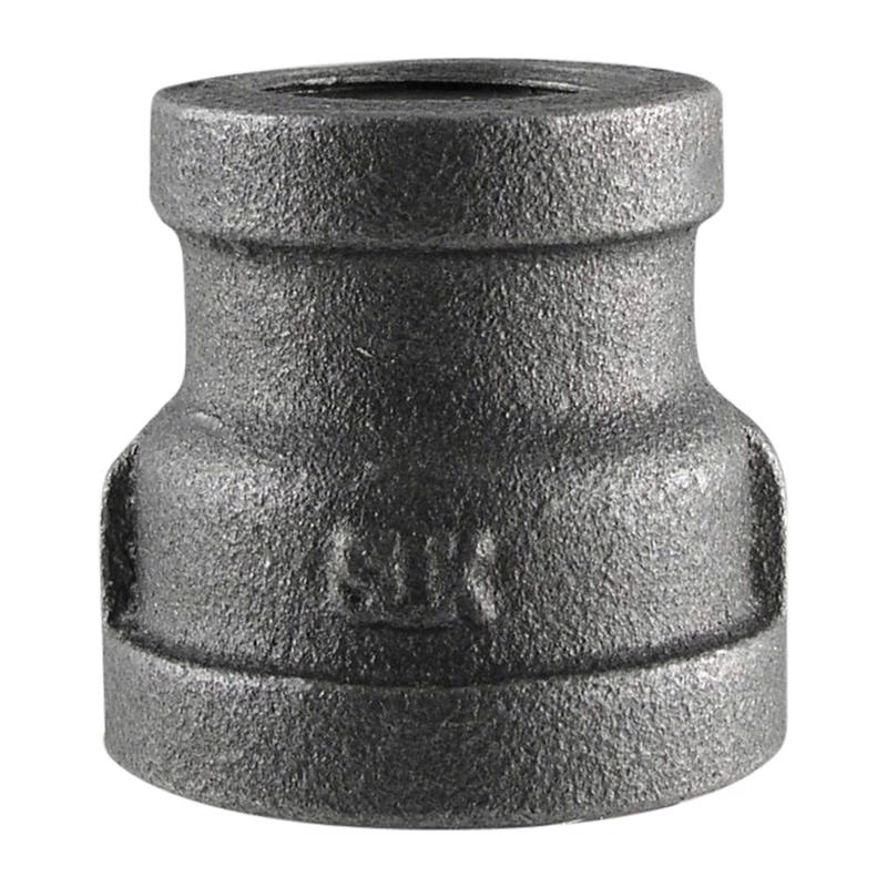 STZ Industries 4 in. FIP each X 2-1/2 in. D FIP each Black Malleable Iron Reducing Coupling