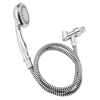 Keeney Stylewise Polished Chrome Plastic 5 settings Handheld Showerhead 1.8 gpm