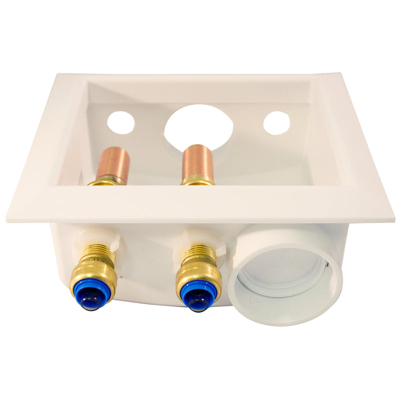 Tectite Washing Machine Outlet Box with Hammer Arrestor