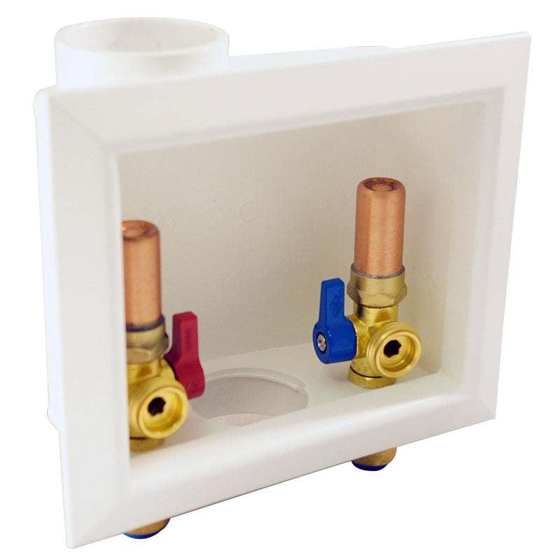Tectite Washing Machine Outlet Box with Hammer Arrestor