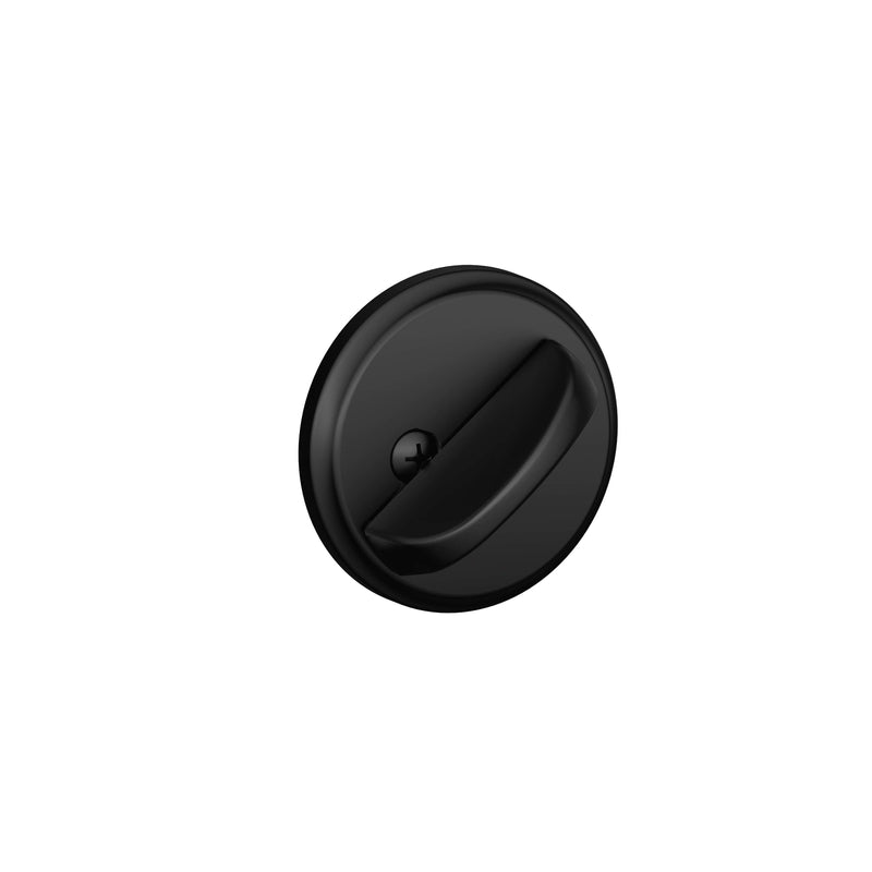 Schlage B-Series Matte Black Brass Single Cylinder Deadbolt