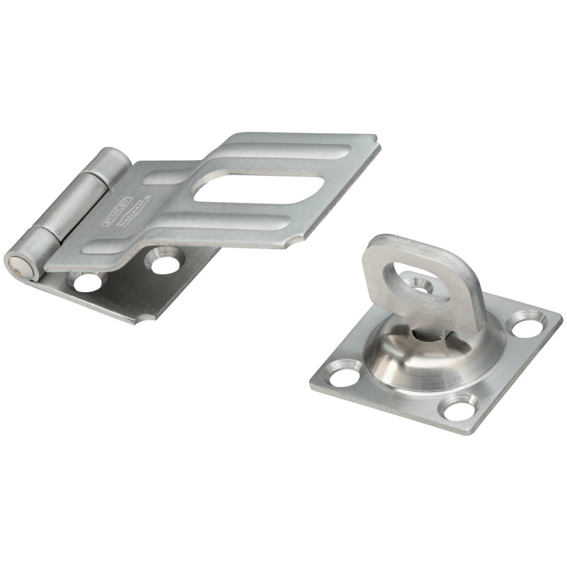 National Hardware Stainless Steel 3-1/4 in. L Safety Hasp 1 pk