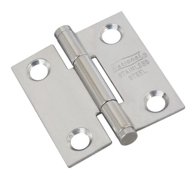 National Hardware 1-1/2 in. L Door Hinge 2 pk