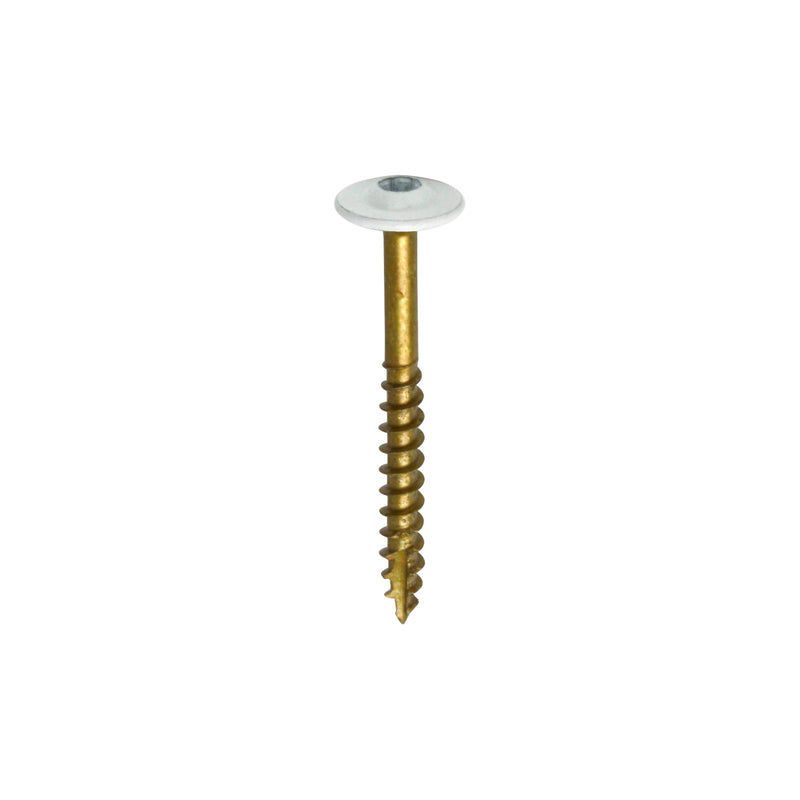 GRK Fasteners No. 8 X 1-1/2 in. L Star Coated Cabinet Screws 80 pk