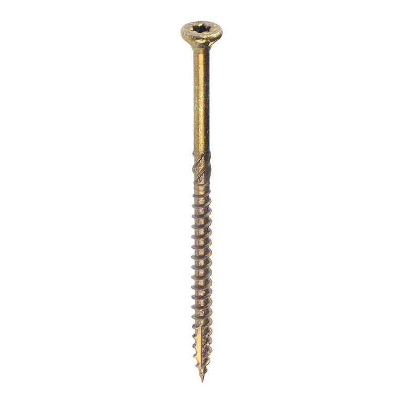 GRK Fasteners R4 No. 10 X 3-1/8 in. L Star Flat Head Multi-Purpose Screws 630 pk