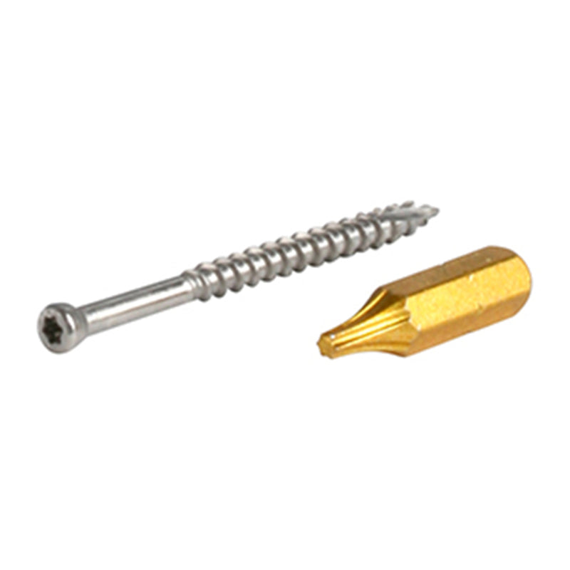 GRK Fasteners No. 8 X 2 in. L Star Trim Head Construction Screws 510 pk