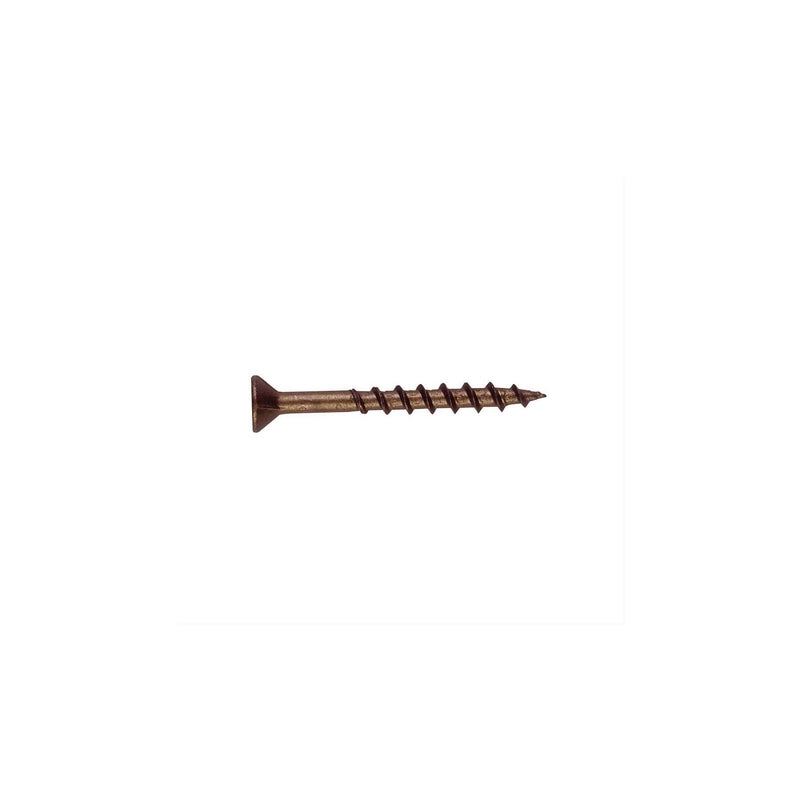 Grip-Rite No. 8 X 3 in. L Phillips Zinc-Plated Wood Screws 25 lb 1864 pk